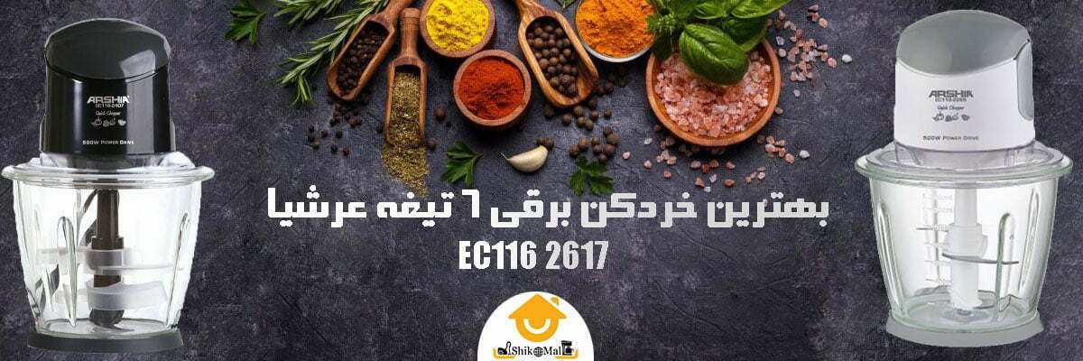 قیمت خردکن عرشیا شش تیغه 2617